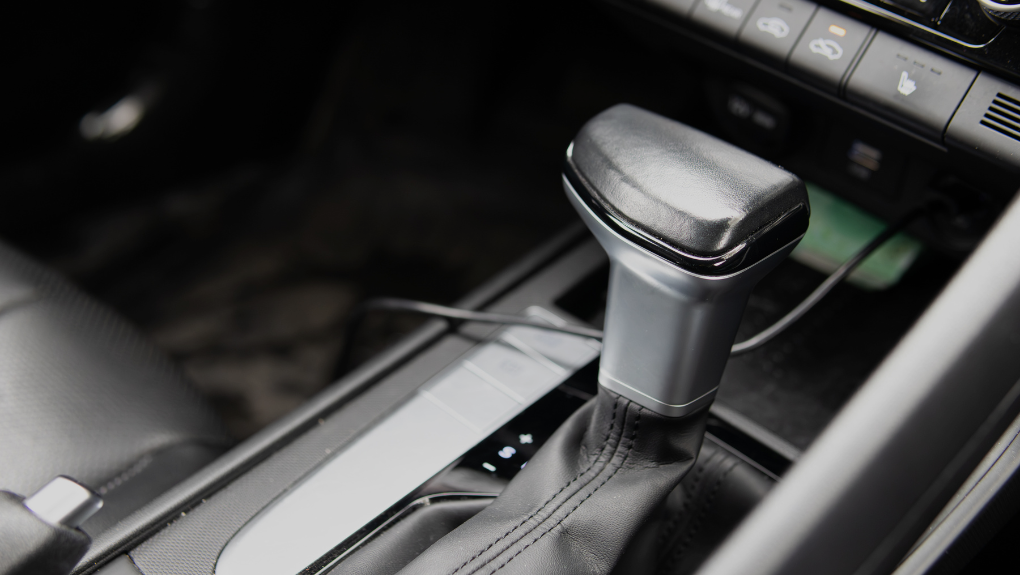 Manual stick shift close-up — transmission repair in Victoria, BC at EDP Automotive